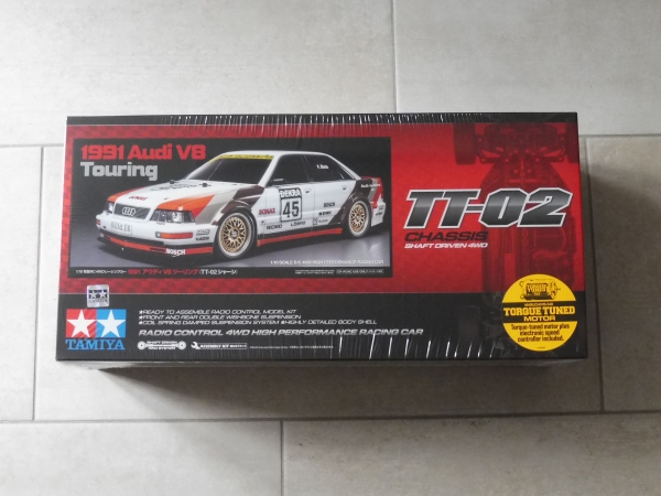 Tamiya Audi V8 Touring Car (TT-02) # 58682